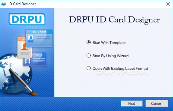 DRPU ID Card Design Software screenshot