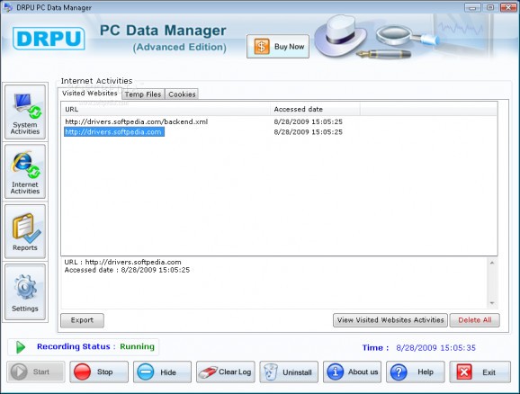 DRPU PC Data Manager screenshot