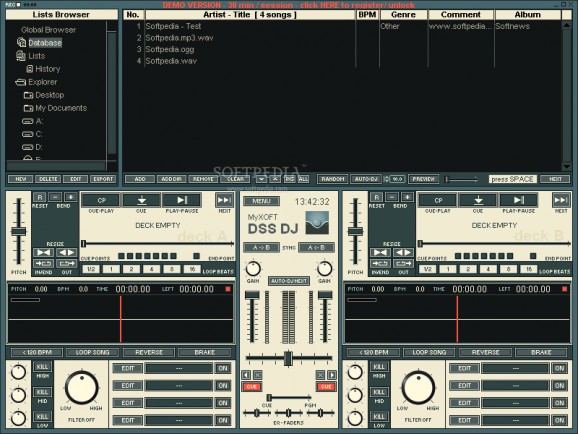 DSS DJ screenshot