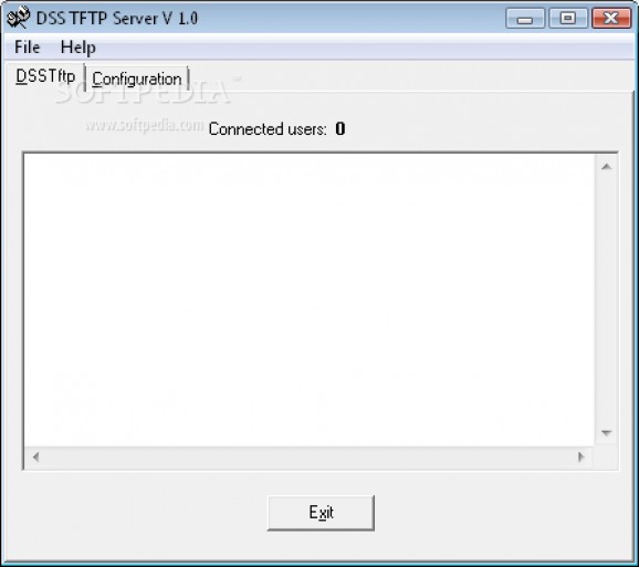 DSS TFTP Server screenshot