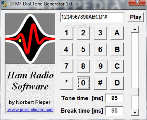 DTMF Encoder screenshot