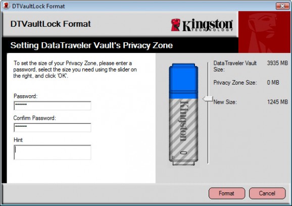 DTVault Lock screenshot