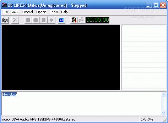 DV MPEG4 Maker screenshot