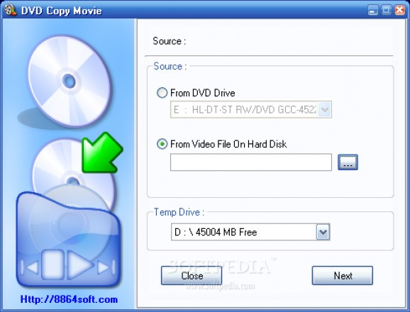 DVD Copy Movie screenshot