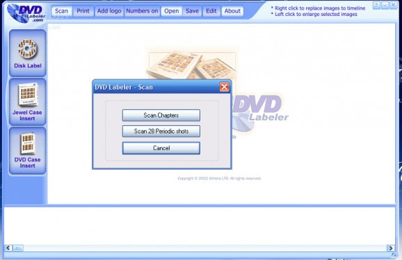 DVD Labeler screenshot