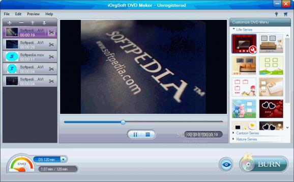 DVD Maker screenshot