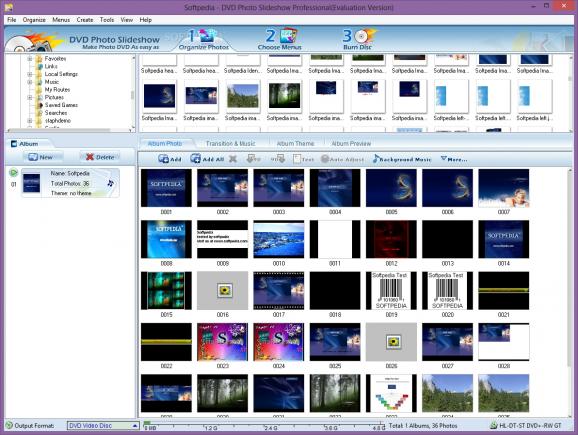DVD Photo Slideshow Professional screenshot