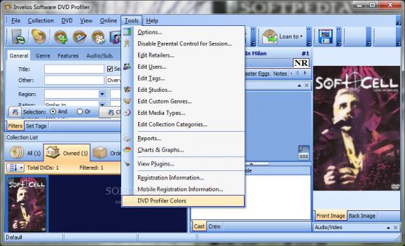DVD Profiler Colors screenshot