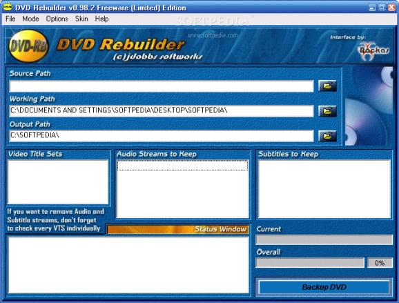 DVD ReBuilder Free screenshot