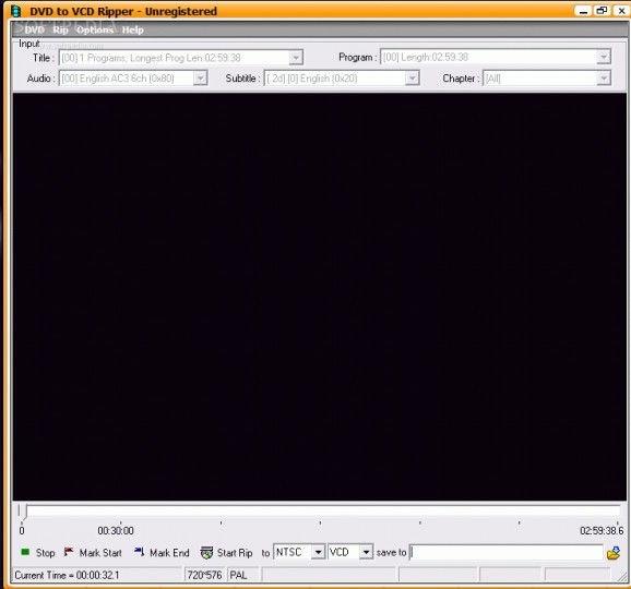 DVD to VCD Ripper screenshot