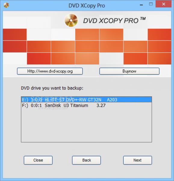 DVD XCopy Pro screenshot