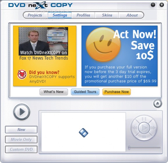 DVD neXt COPY screenshot