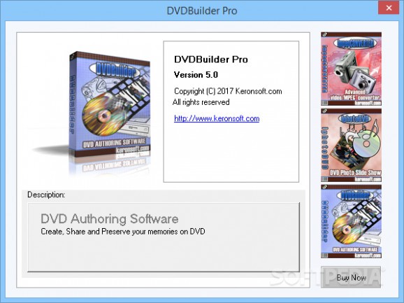 DVDBuilder Pro screenshot