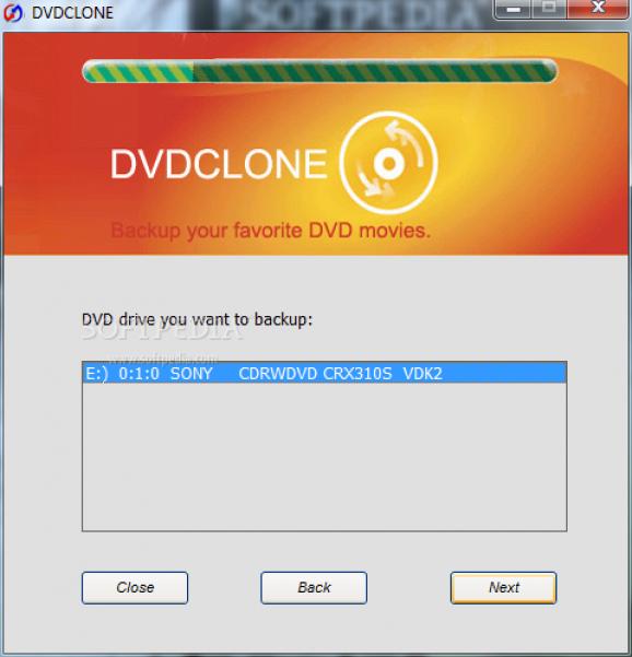 DVDCLONE screenshot