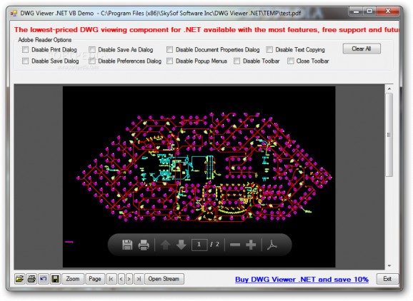 DWG Viewer .NET screenshot