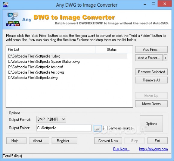 Any DWG to Image Converter screenshot