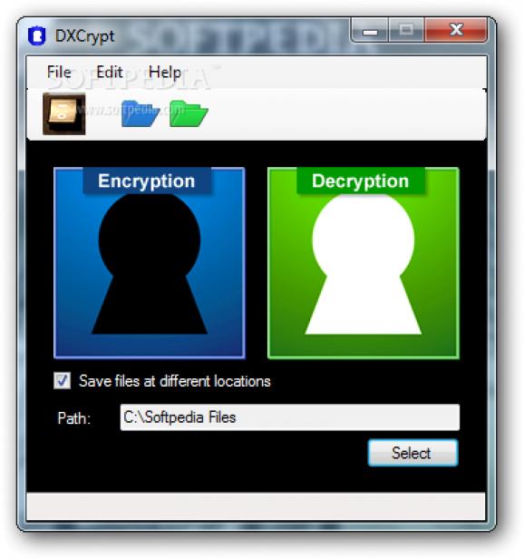 DXCrypt screenshot