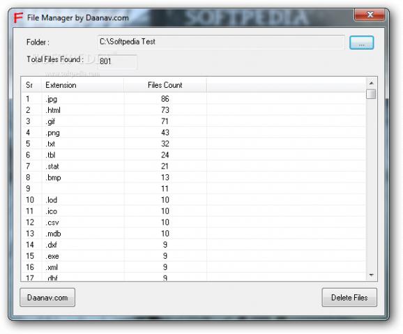 File Manager screenshot
