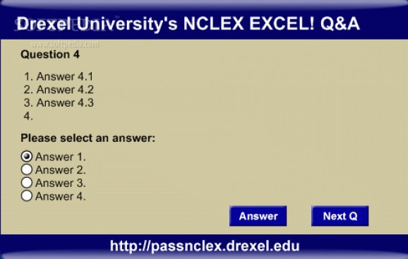 Daily 5 NCLEX Quiz Widget screenshot