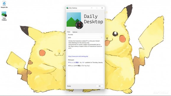 Daily Desktop screenshot