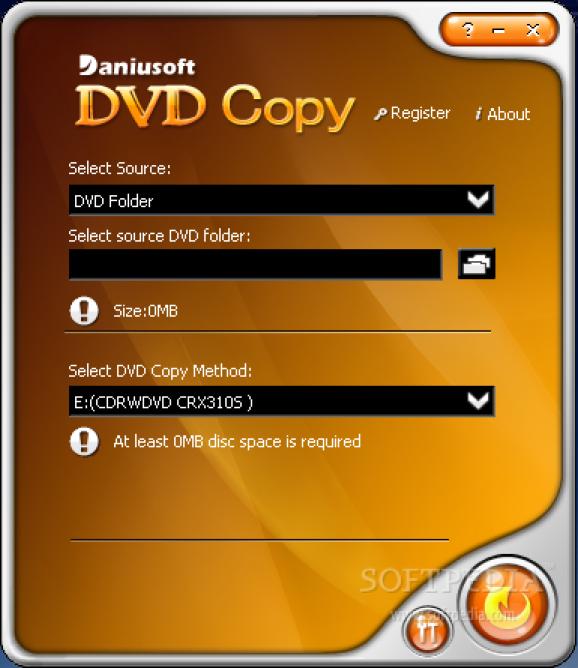 Daniusoft DVD Copy screenshot