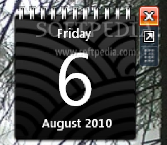 Dark Calendar screenshot