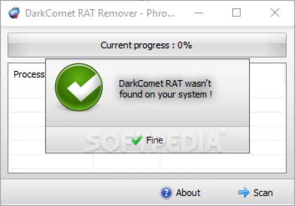 DarkComet RAT Remover screenshot