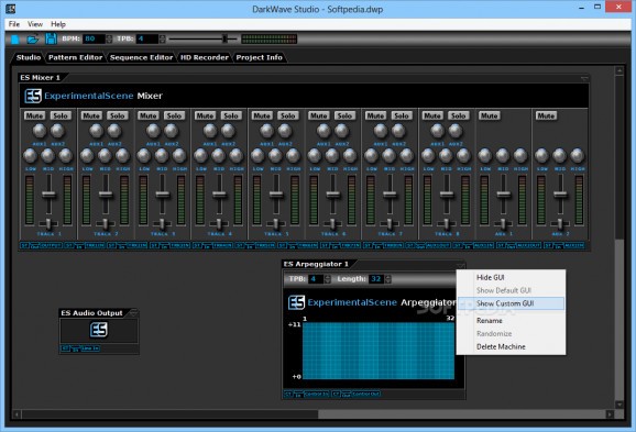 DarkWave Studio screenshot