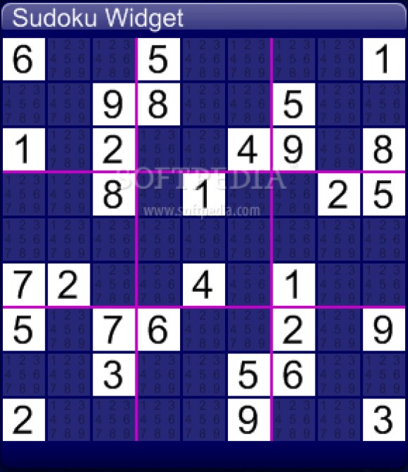 Sudoku Widget screenshot