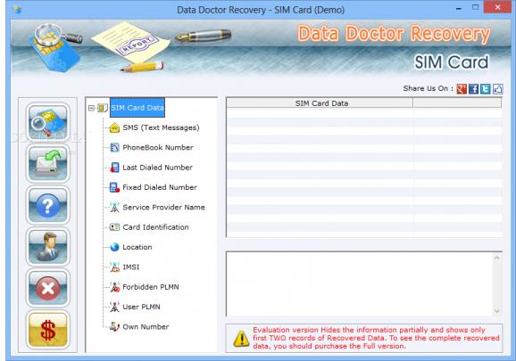 Data Doctor Recovery - SIM Card screenshot