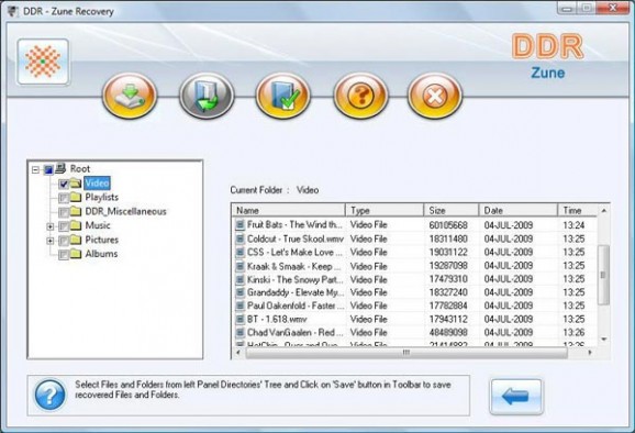 DDR - Zune Recovery screenshot
