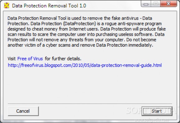 Data Protection Removal Tool screenshot