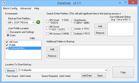 DataGrab screenshot
