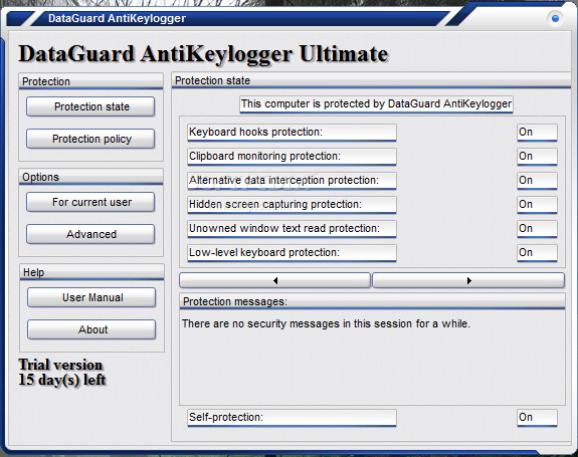 DataGuard AntiKeylogger Ultimate screenshot