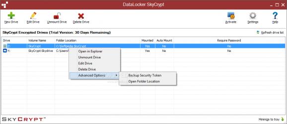 DataLocker SkyCrypt screenshot