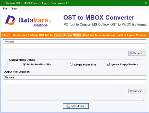 OST to MBOX Converter screenshot