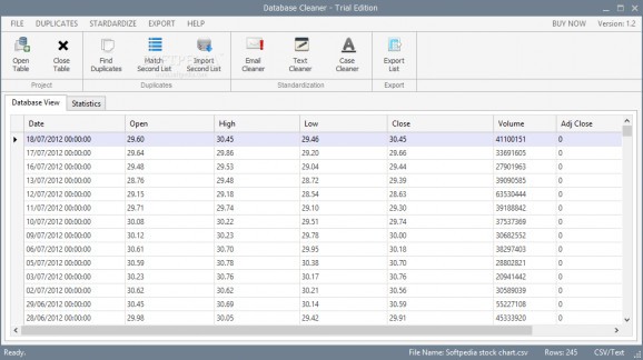 Database Cleaner screenshot