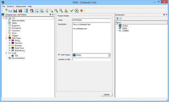 Database Deployment Manager screenshot
