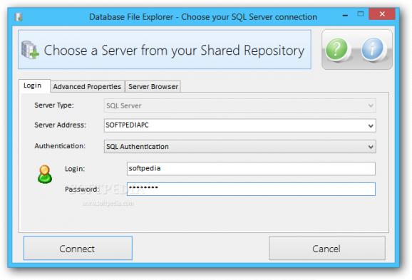 Database File Explorer screenshot