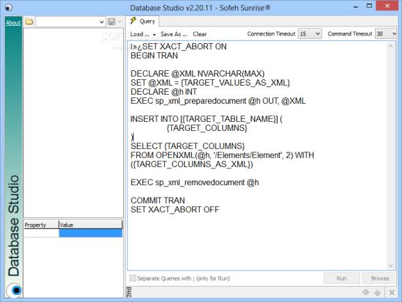 Database Studio screenshot
