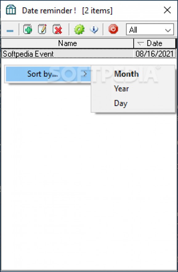 Date Reminder screenshot