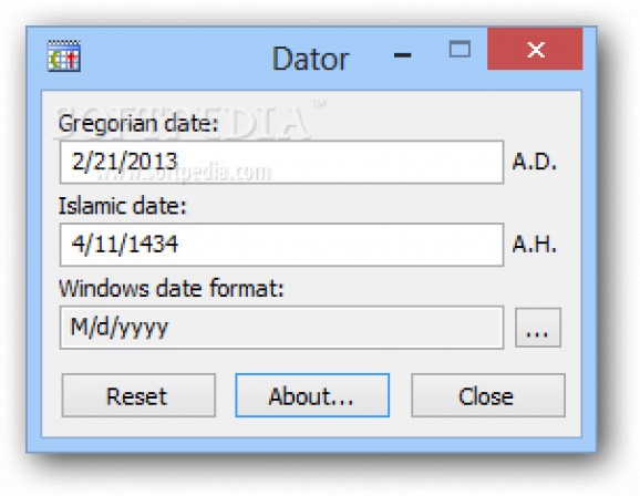 Dator screenshot