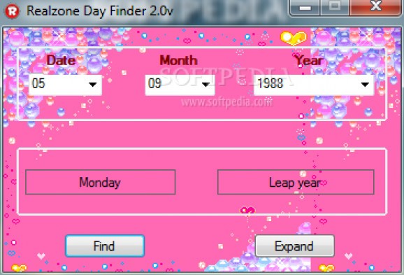 Day Finder screenshot