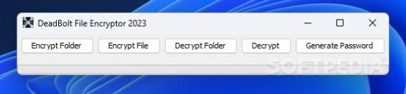 DeadBolt File Encryptor 2023 screenshot