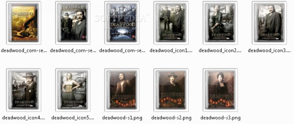 Deadwood DVD Case Icons screenshot