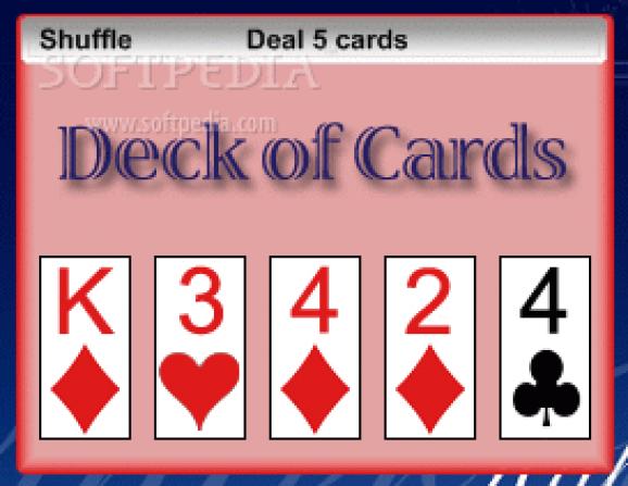 Deal 5 Cards screenshot