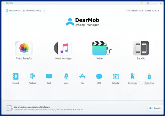DearMob iPhone Manager screenshot