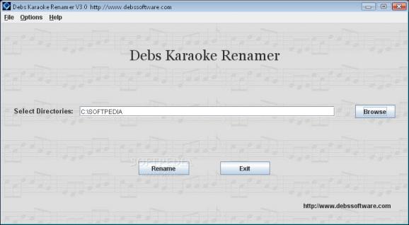 Debs Karaoke Renamer screenshot
