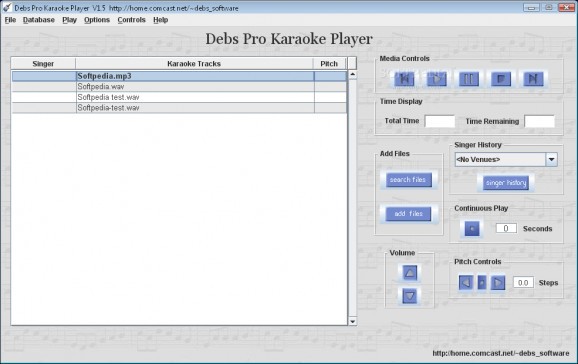 Debs Pro Karaoke Player screenshot