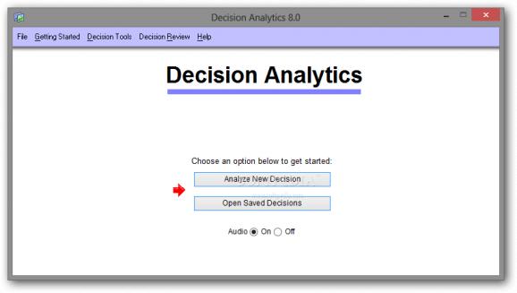 Decision Analytics screenshot